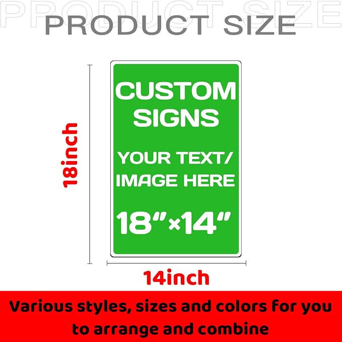 Personalized Aluminum Weatherproof Metal Signs - Image 2