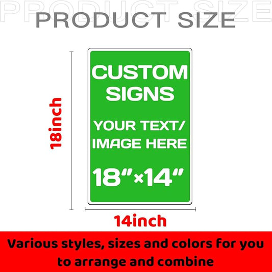 Personalized Aluminum Weatherproof Metal Signs - Image 2