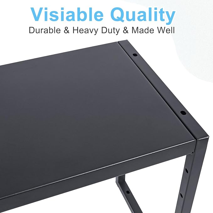 Expandable Metal Storage Shelves, 110LBS Heavy Duty Shelving Units and Storage - Image 8