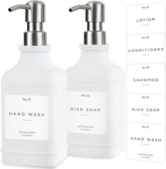 Emerson Essentials Soap Dispenser, Dish Soap Dispenser, Soap Dispenser Bathroom by Emerson+Essentials
