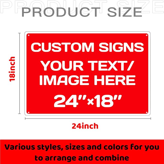 Personalized Aluminum Weatherproof Metal Signs - Image 2
