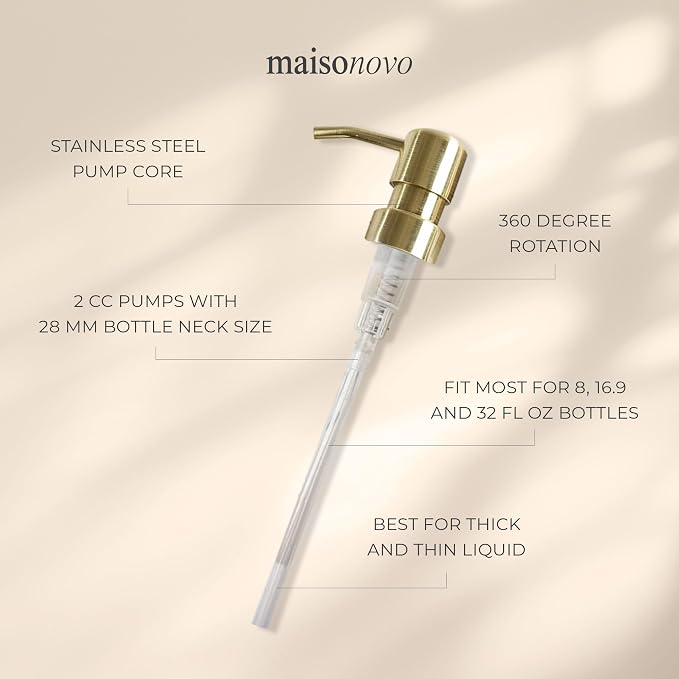 MaisoNovo Soap Pump Replacement - Image 5