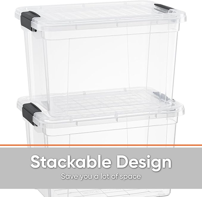 Superio Clear Storage Boxes - Image 3