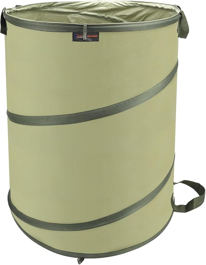 YUDI & GARDEN 45 Gallon Collapsible Garden Bag｜Collapsible Trash Can｜Camping by YUDIGARDEN