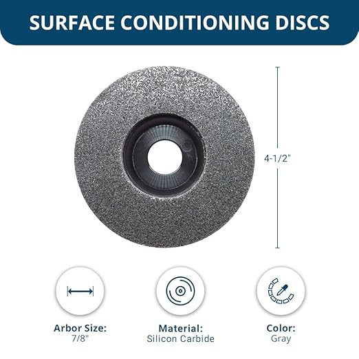 Benchmark Abrasives 4-1/2" Diameter Surface Preparation Non Woven Discs - Image 5