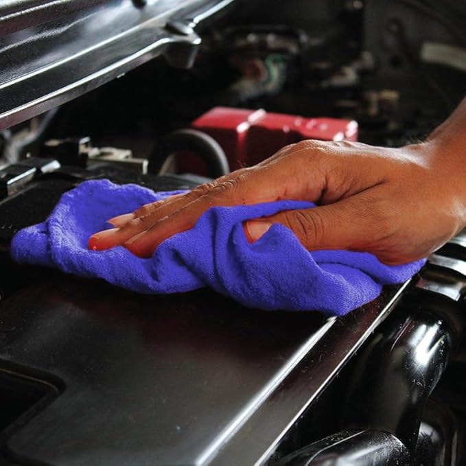 Shop Towels - Bulk Cleaning Towel in a Bag, Mechanic Cotton Wipes - Image 7