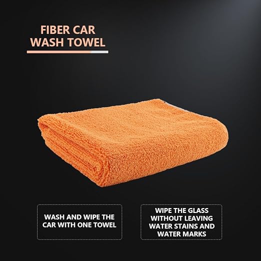 Car Microfiber Towel, 1 Pack Highly Absorbent, Scratch Free Large Car - Image 5
