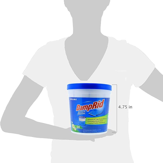 DampRid Fresh Scent Refillable Moisture Absorber - Image 8