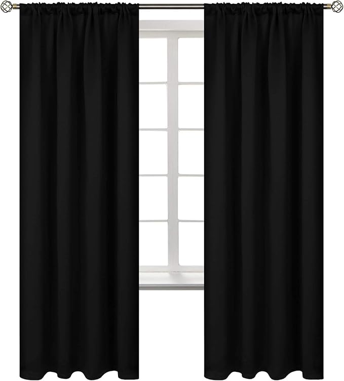 BGment Rod Pocket Blackout Curtains by BGment
