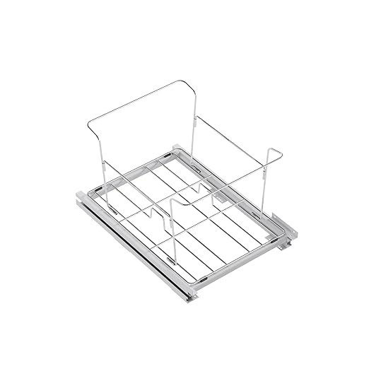Dowell B18 Aluminum Base Wastebasket Pullout - Image 7