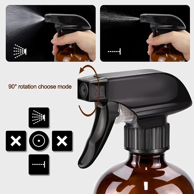 Glass Spray Bottle Kit×10, 9×10ml Roller Bottles, Anti UV, Suitable - Image 2
