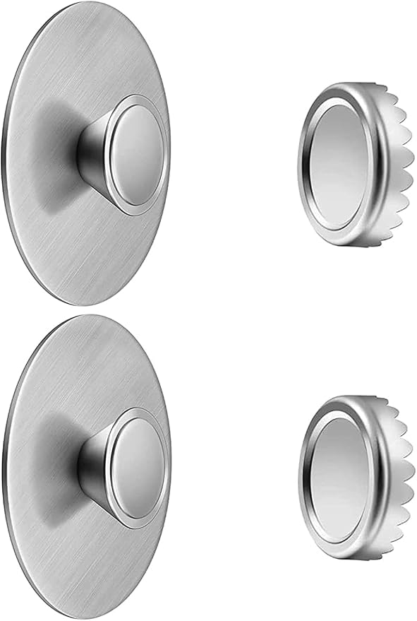 2Pcs Magnetic Soap Savers for Bar Soap, Stainless Steel Soap Holder for Shower by VeoryFly