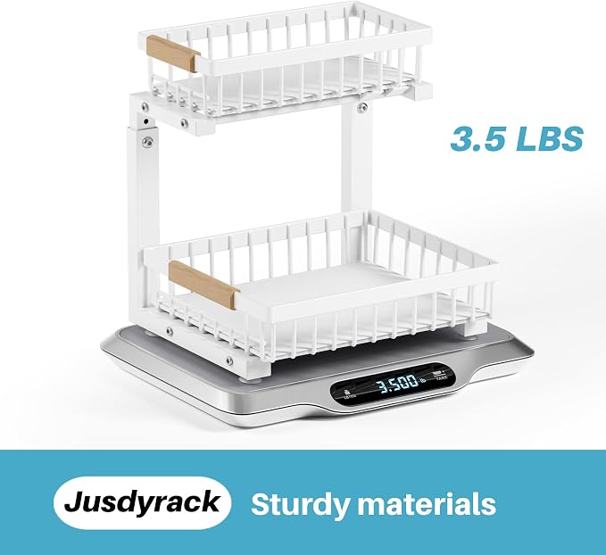 2 Packs Under Sink Organizer, Small Shelf - Image 6
