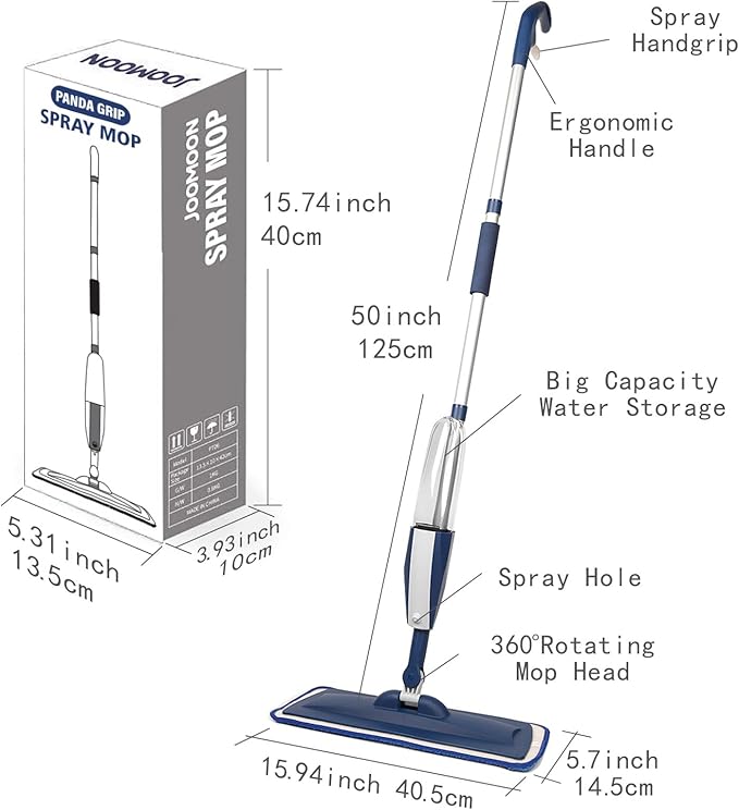 Mops for Floor Cleaning Wet Spray Mop - Image 9