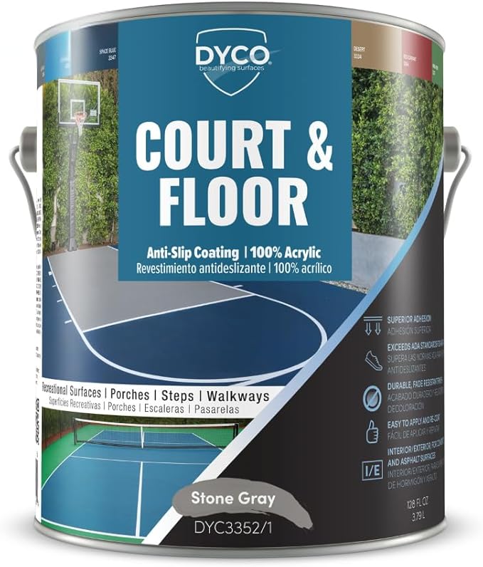 DYCO Court & Floor Anti-Slip Coating by Unknown