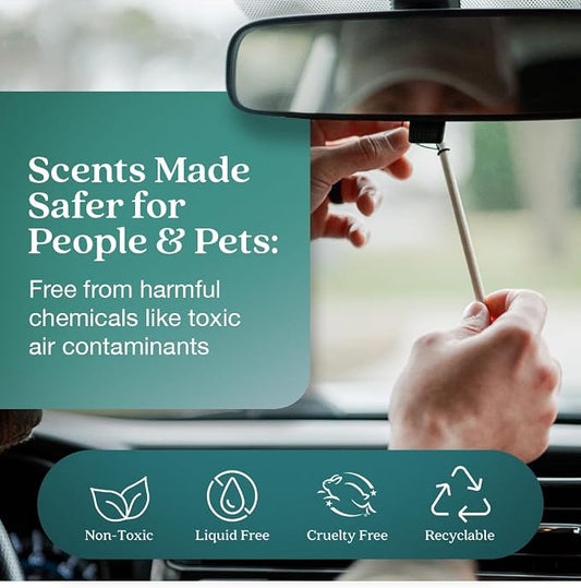 Enviroscent Non-Toxic Car Air Freshener Natural Car Air Freshener | Essential - Image 2