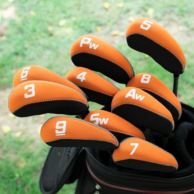 Golf Iron Covers for Golf Clubs Neoprene Golf Iron Cover Set 11pcs/10pcs Golf - Image 4