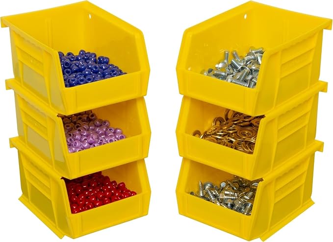 Akro-Mils 30210 AkroBins Plastic Storage Bins, Space-Saving Stackable Bins - Image 9