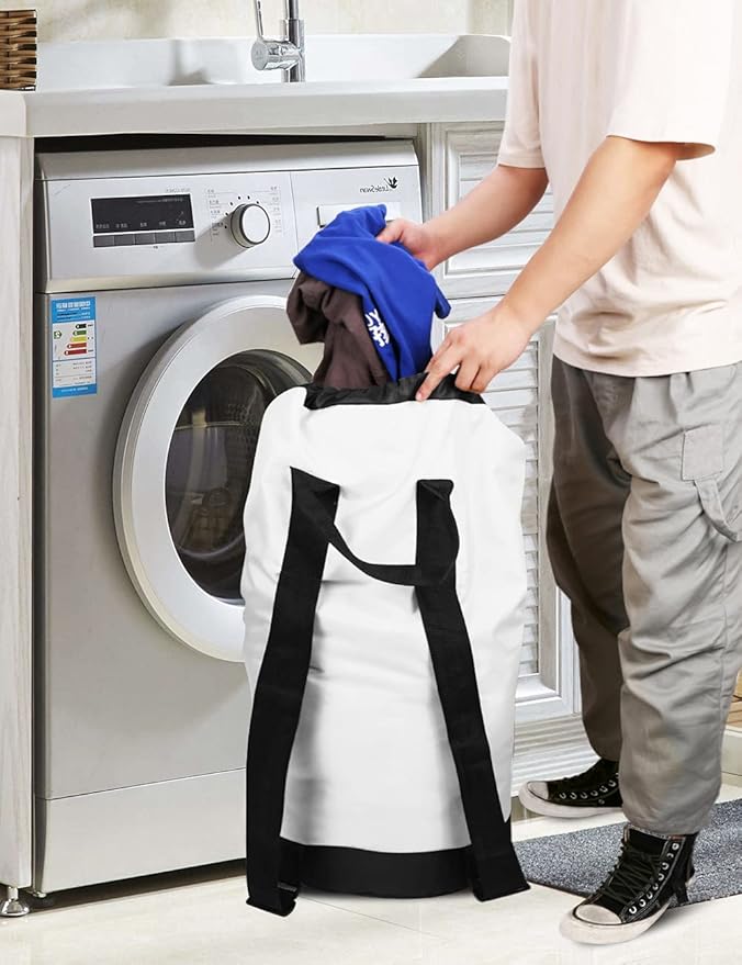 Dalykate Backpack Laundry Bag, Laundry Backpack - Image 7