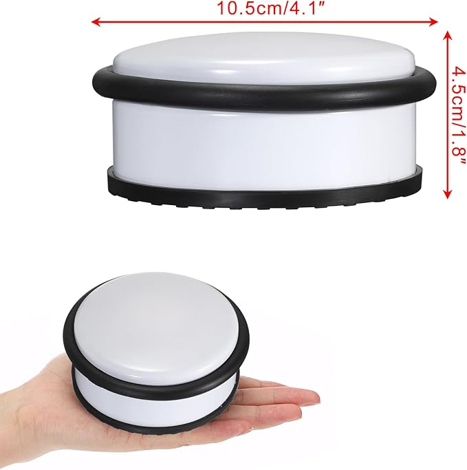 Sumnacon Heavy Duty Floor Door Stopper No Drill, Durability Stainless Steel - Image 3