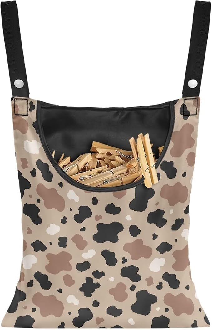 Clothes Pin Hanging Bag, Clothes Pins Bag Holder Outdoor Stylish Clothespin Bag by Unknown