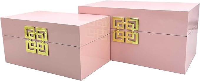 Galt International Storage Box Set Decorative Storage Box w/Hinged Lid Classic - Image 4