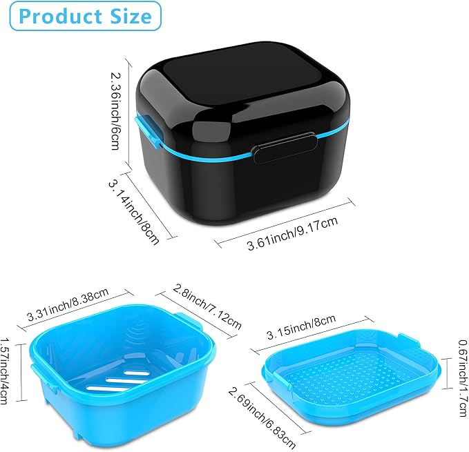BVN Denture Bath Denture Case: Denture Cup - Image 2