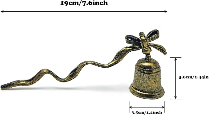 ZOOYOO Candle Snuffer, Vintage Candle Extinguisher Snuffers - Image 2
