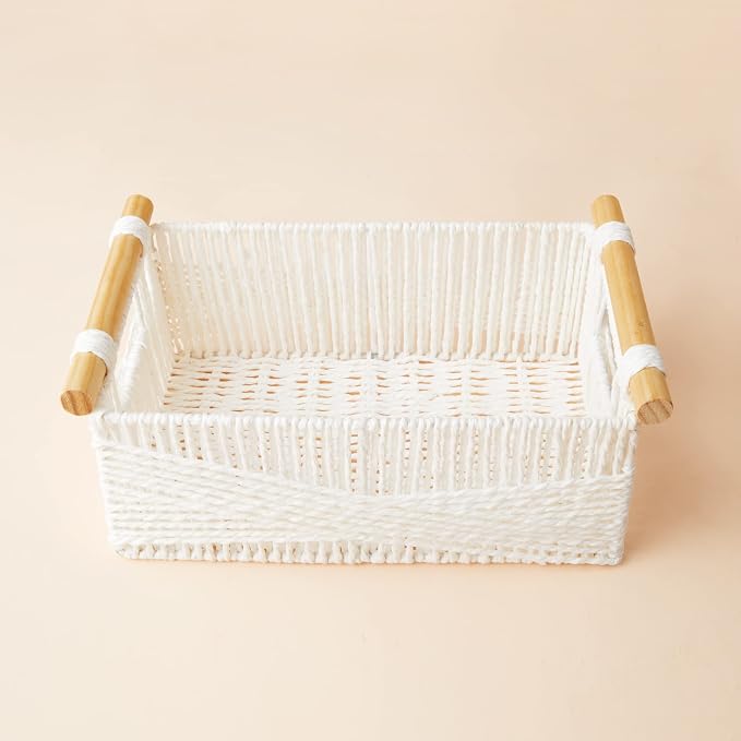 LA JOLIE MUSE Wicker Storage Baskets - Image 4