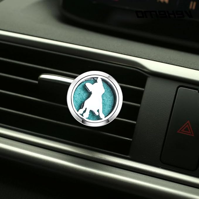 Dog Car Diffuser Vent Clips Essential Oil Car Diffuser Aromatherapy Vent Clip - Image 4