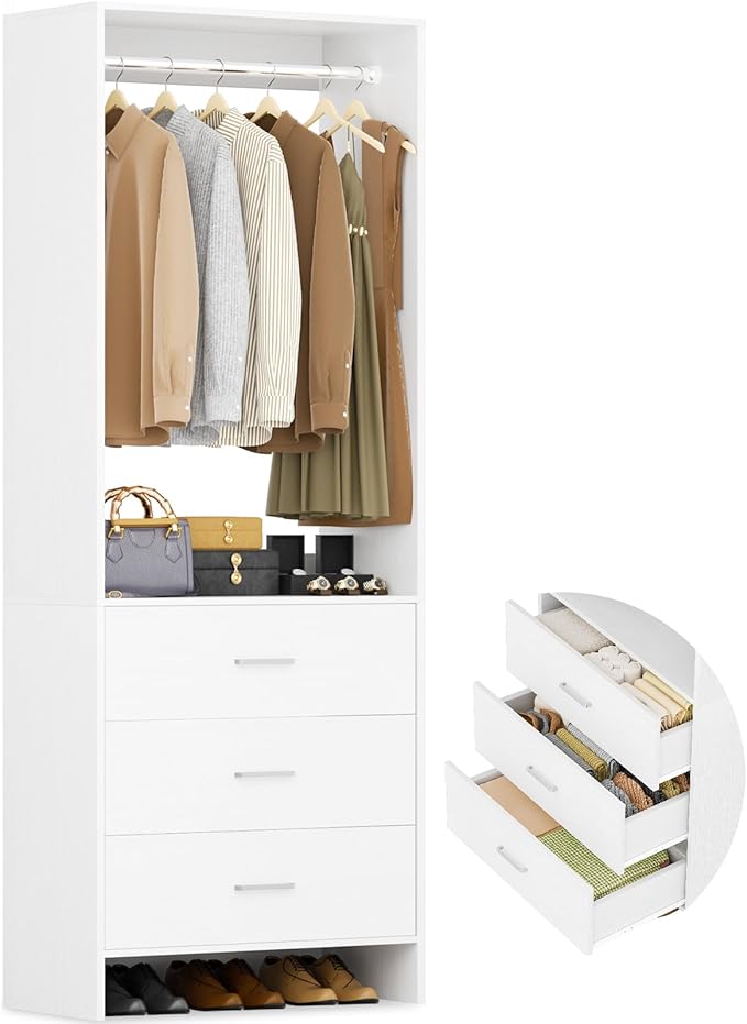 Aheaplus 2FT Closet System by Aheaplus