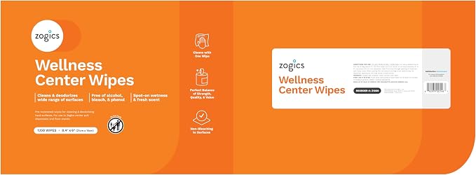 Zogics Wellness Center Cleaning Wipes – Gym Equipment Wipes - Image 7