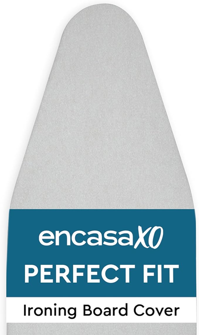 Encasa XO Ironing Board Cover and Pad 49"x18" by EncasaXO