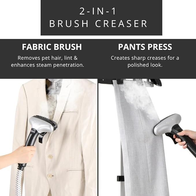 SALAV® Heavy Duty Smart Auto Shut-off Commercial Full-Size Garment Steamer - Image 9