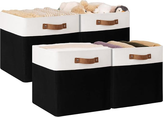 StorageWorks 13x13 Inches Storage Cube, Fabric Storage Bins by StorageWorks
