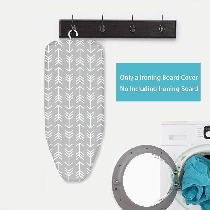 12 x 32 Tabletop Ironing Board Cover and Premium Heavy Duty 4 Layer Pad Extra - Image 2