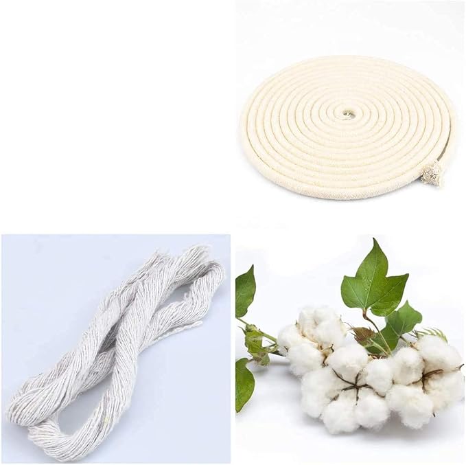 1/4 Inch Natural Cotton Rope, Used - Image 4