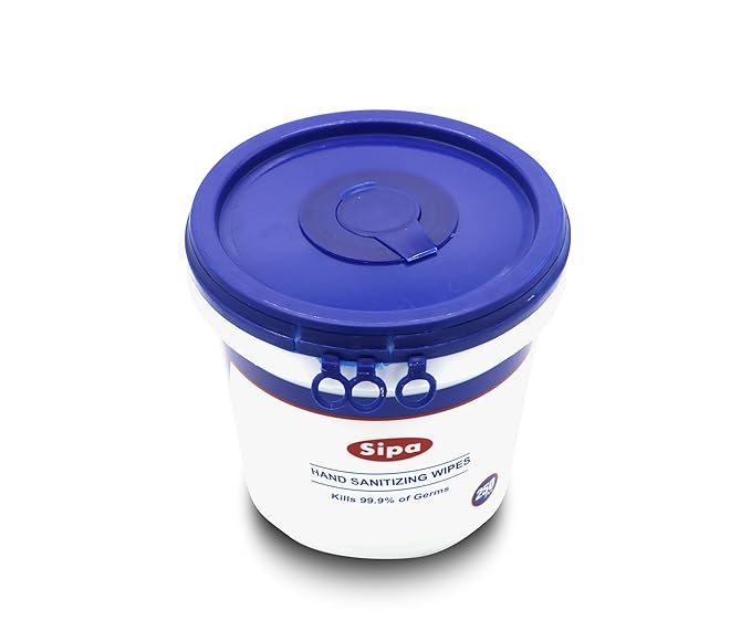 SIPA Hand Sanitizing Wipes 250 WIPES/BUCKET will Refills - Image 5
