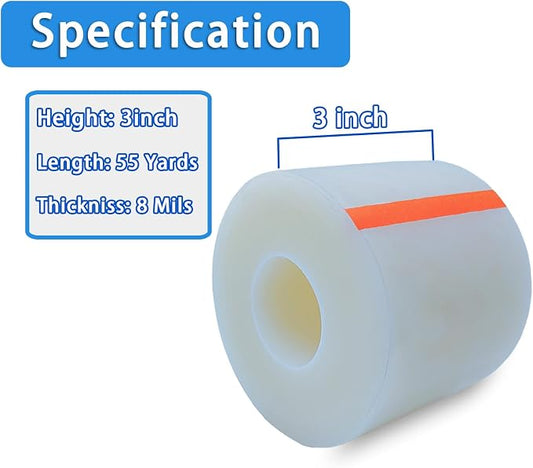 Transparent Window Weather Sealing Tape, Winter Window Seal Kit - Image 2