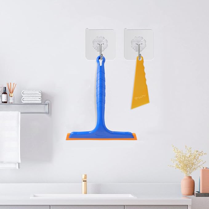Shower Squeegee for Glass Doors, Bathroom Squeegee for Shower, Window Squeegee - Image 6