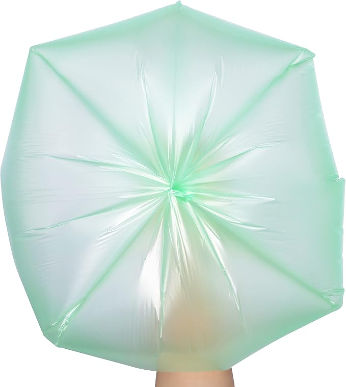 2.6 Gallon Trash Bag 150 Count, Unscented Strong Handle Tie Garbage Bags Fit 10 - Image 6