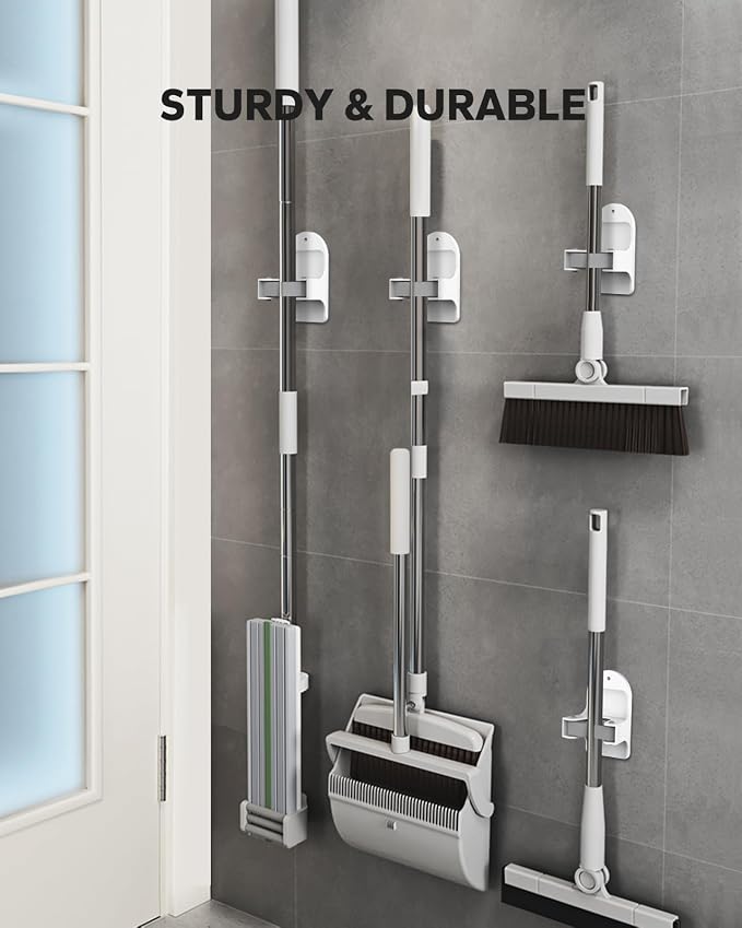 Plastic Broom Holder Wall Mount - Image 4