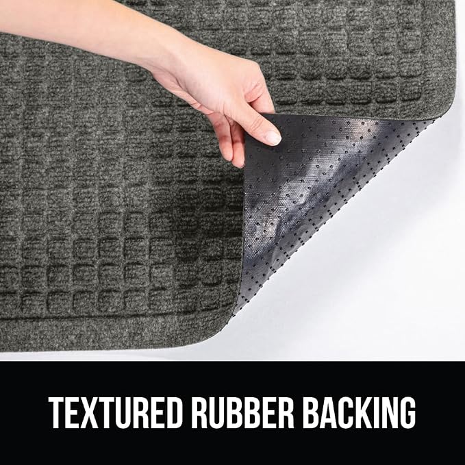 GORILLA GRIP Front Door Mat, Indoor Outdoor Ultra Absorbent HydroAbsorb Doormat - Image 4