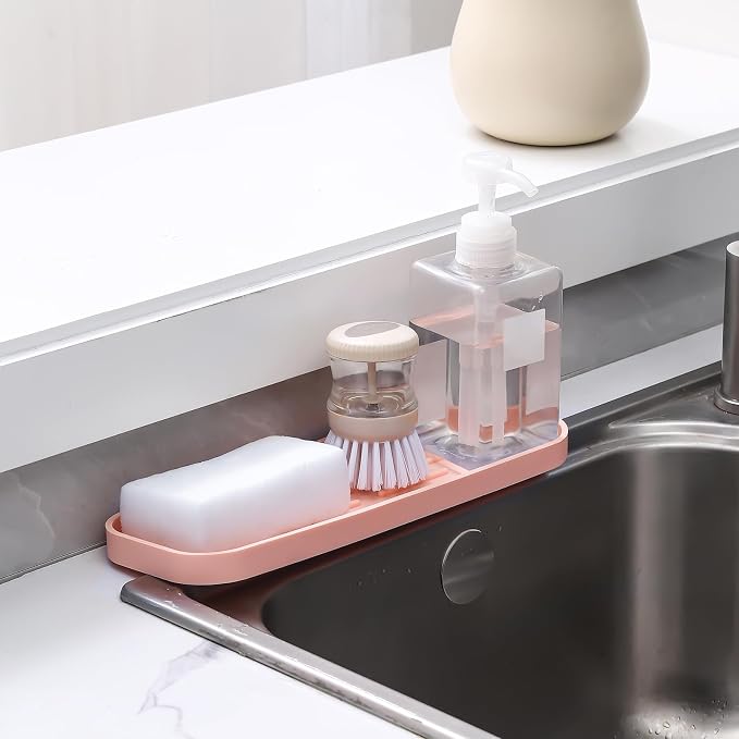 Silicone Kitchen Sink Organizer Tray - Image 7