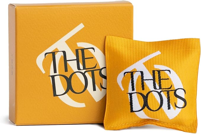 THEDOTS Series Sicilian Orange Car Vent Clip, Fabric Sachet Air Freshener by Giovahannah