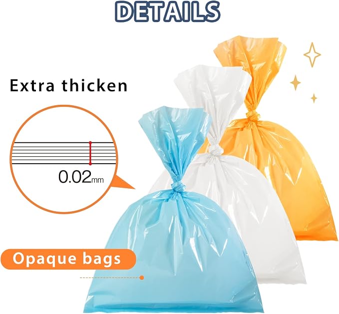Odor Sealing Disposable Diaper Bags XS/300 Count Diaper Sacks Scented Diaper - Image 2