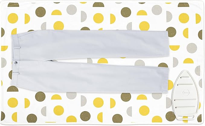 Encasa XO Ironing Mat/Pad with 3mm Padding & Silicone Iron Rest by EncasaXO