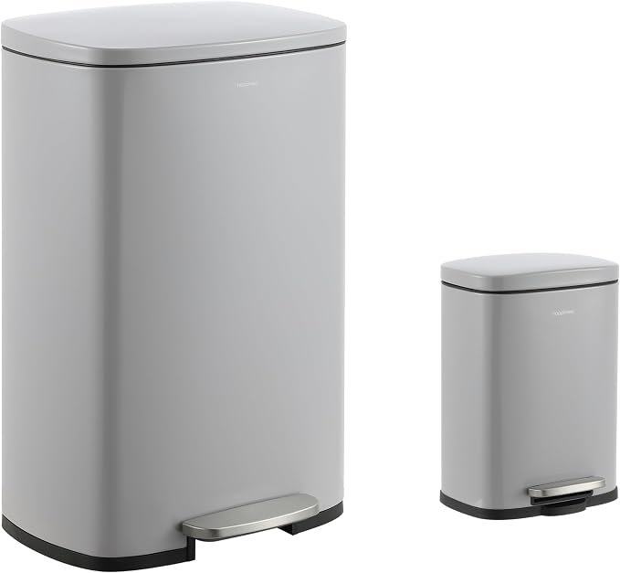 happimess HPM1006I Connor Rectangular 13-Gallon Trash Can by Happimess
