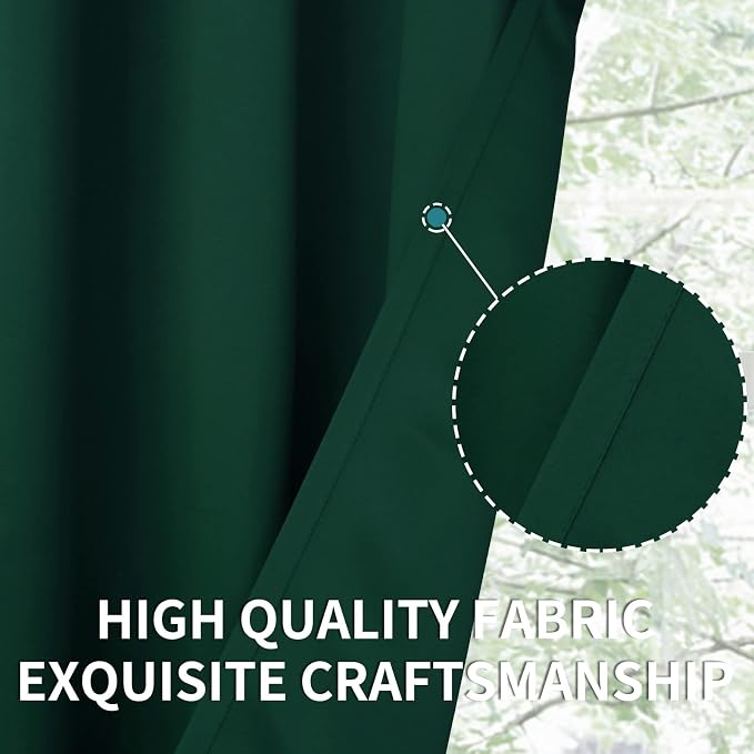 BGment Rod Pocket Blackout Curtains - Image 6