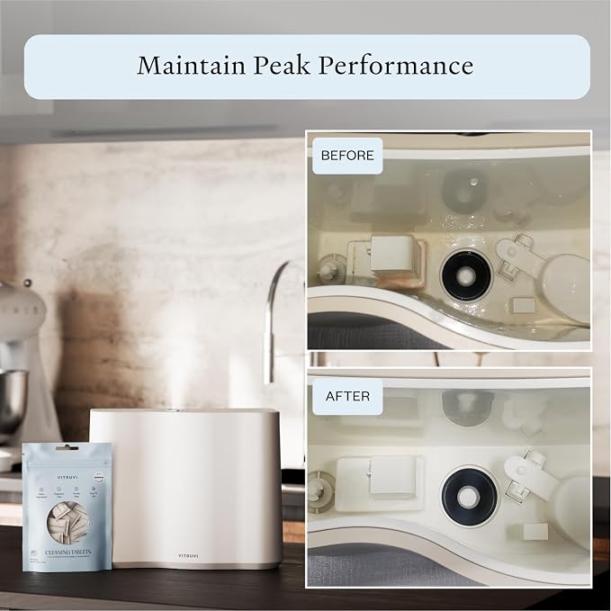 VITRUVI Cleaning Tablets for Diffusers & Humidifiers | Removes Stains & Residue - Image 4